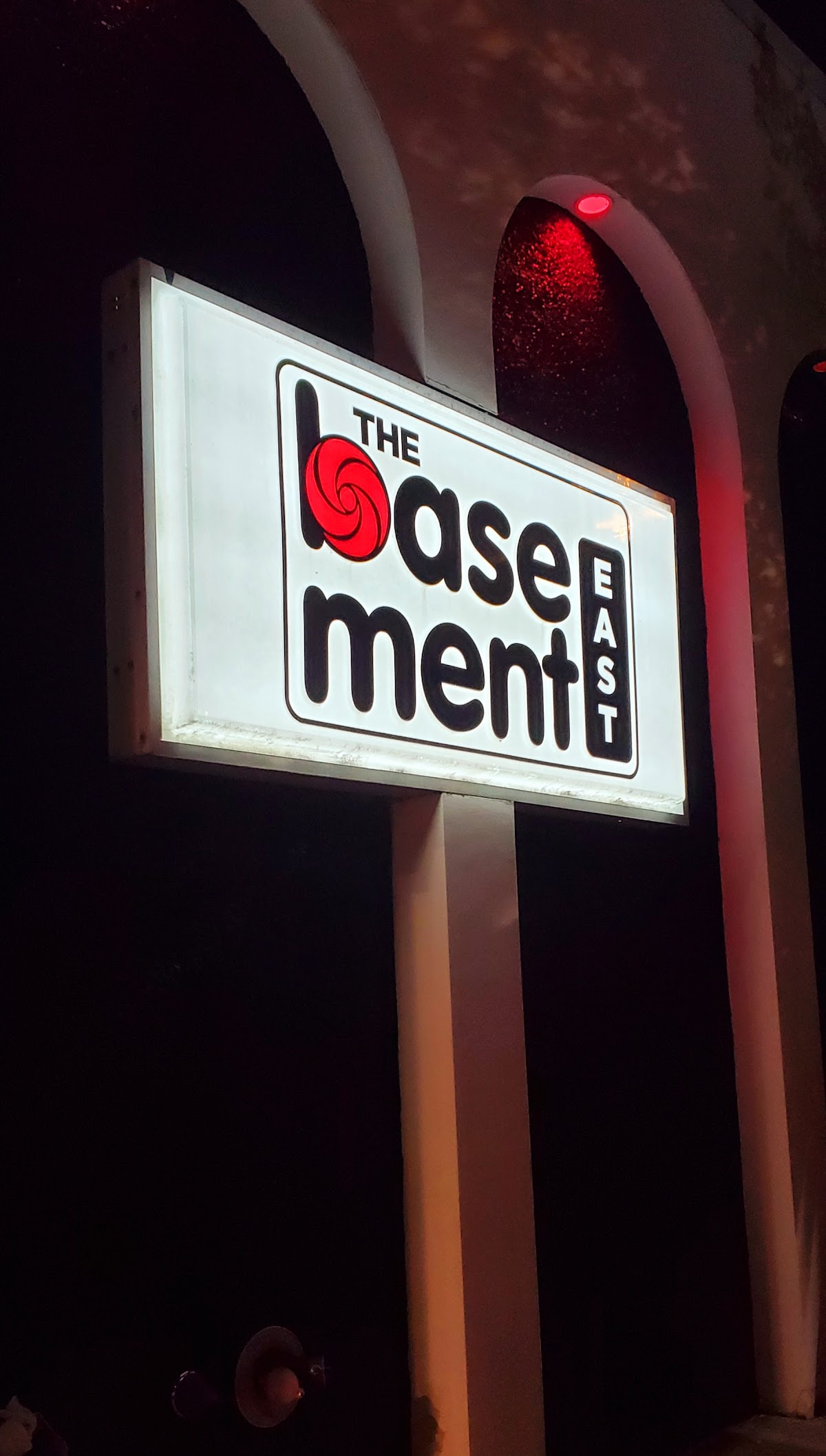 The Basement East on Woodland Street.